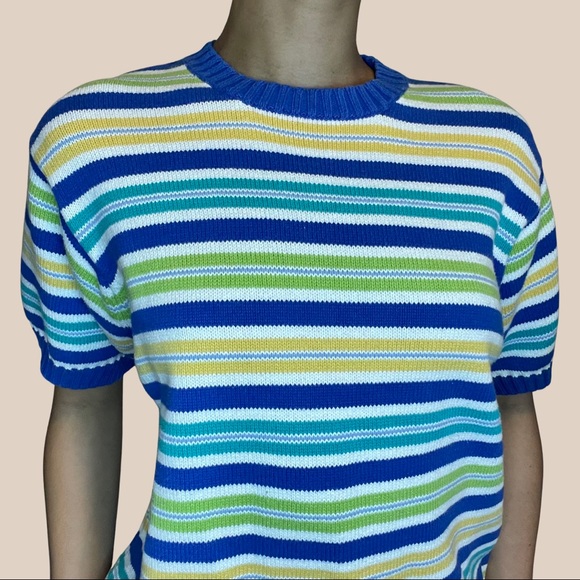 Striped knitted tshirt - Picture 4 of 4